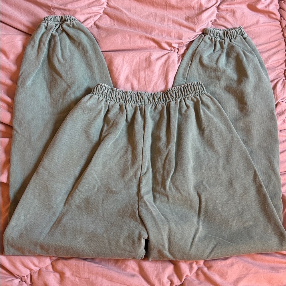 Boys Lie Sage Green Track Pants - Picture 5 of 5